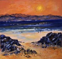 Orange Glow, West Highland Beach